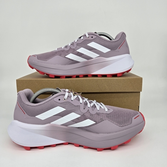 New adidas Terrex Agravic 3 'Preloved Fig' Women's Trail Running Shoes Size 8.5 - Picture 4 of 8